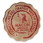 De nouveau récompensé! Médaille de Bronze pour l'Agassant 2012 au Concours des vins de Macon!